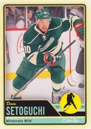 #35 Devin Setoguchi - Minnesota Wild - 2012-13 O-Pee-Chee Hockey
