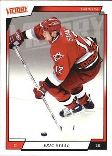 #35 Eric Staal - Carolina Hurricanes - 2006-07 Upper Deck Victory Hockey