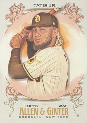 #35 Fernando Tatis Jr. - San Diego Padres - 2021 Topps Allen & Ginter Baseball