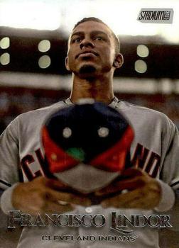 #35 Francisco Lindor - Cleveland Indians - 2019 Stadium Club Baseball