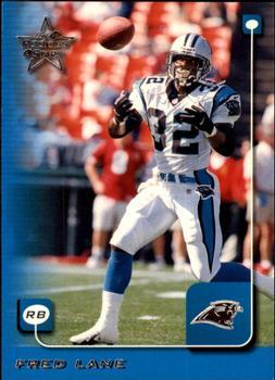 #35 Fred Lane - Carolina Panthers - 1999 Leaf Rookies & Stars Football