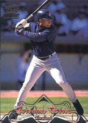 #35 Geronimo Berroa - Cleveland Indians - 1998 Pacific Paramount Baseball