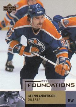 #35 Glenn Anderson - Edmonton Oilers - 2002-03 Upper Deck Foundations Hockey