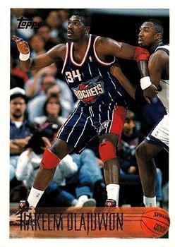 #35 Hakeem Olajuwon - Houston Rockets - 1996-97 Topps Basketball