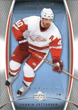 #35 Henrik Zetterberg - Detroit Red Wings - 2007-08 Upper Deck Trilogy Hockey