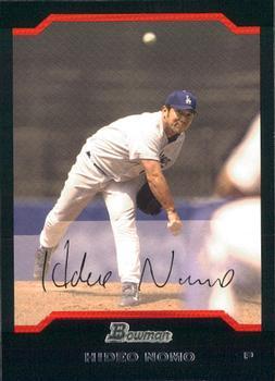 #35 Hideo Nomo - Los Angeles Dodgers - 2004 Bowman Baseball