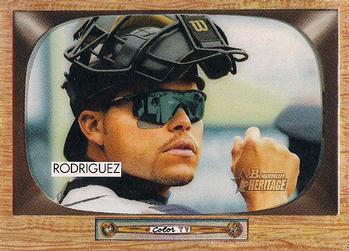#35 Ivan Rodriguez - Detroit Tigers - 2004 Bowman Heritage Baseball