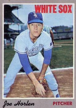 #35 Joe Horlen - Chicago White Sox - 1970 Topps Baseball
