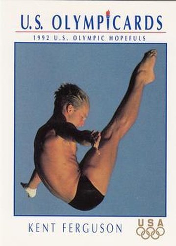 #35 Kent Ferguson - USA - 1992 Impel U.S. Olympic Hopefuls