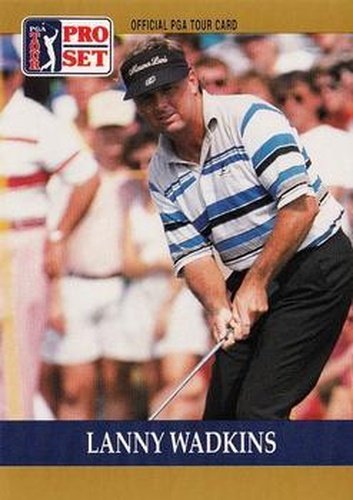 #35 Lanny Wadkins - 1990 Pro Set PGA Tour Golf