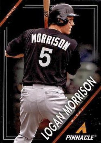 #35 Logan Morrison - Miami Marlins - 2013 Pinnacle Baseball
