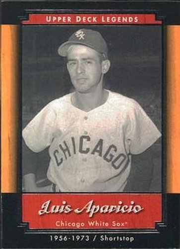 #35 Luis Aparicio - Chicago White Sox - 2001 Upper Deck Legends Baseball