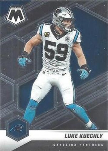 #35 Luke Kuechly - Carolina Panthers - 2021 Panini Mosaic Football