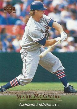 #35 Mark McGwire - Oakland Athletics - 1995 Upper Deck Baseball