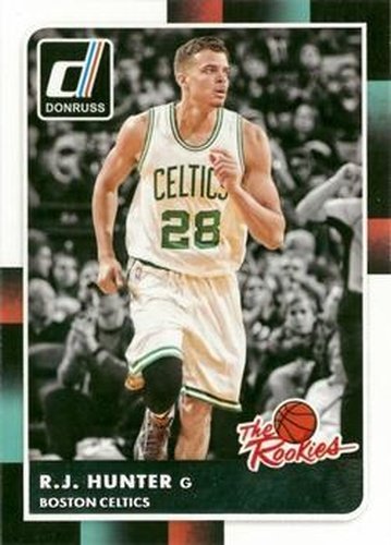 #35 R.J. Hunter - Boston Celtics - 2015-16 Donruss - The Rookies Basketball