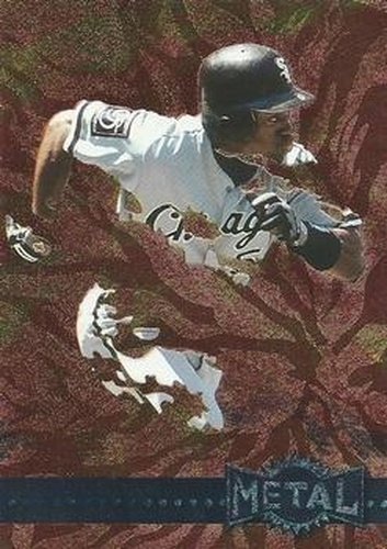 #35 Ray Durham - Chicago White Sox - 1996 Metal Universe Baseball