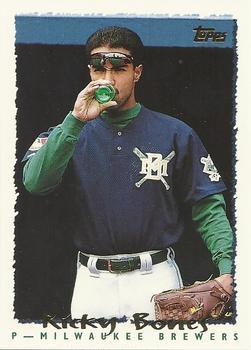 #35 Ricky Bones - Milwaukee Brewers - 1995 Topps Baseball