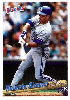 #35 Roberto Alomar - Toronto Blue Jays - 1996 Bazooka Baseball