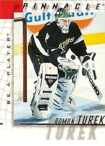 #35 Roman Turek - Dallas Stars - 1997-98 Pinnacle Be a Player Hockey