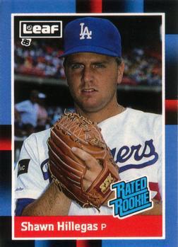 #35 Shawn Hillegas - Los Angeles Dodgers - 1988 Leaf Baseball