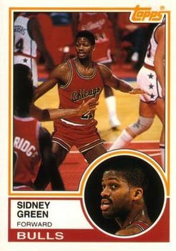 #35 Sidney Green - Chicago Bulls - 1992-93 Topps Archives Basketball