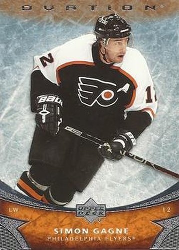 #35 Simon Gagne - Philadelphia Flyers - 2006-07 Upper Deck Ovation Hockey