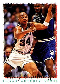 #35 Terry Cummings - San Antonio Spurs - 1994-95 Topps Basketball