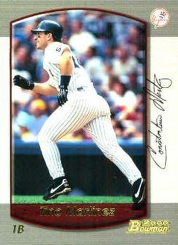 #35 Tino Martinez - New York Yankees - 2000 Bowman Baseball