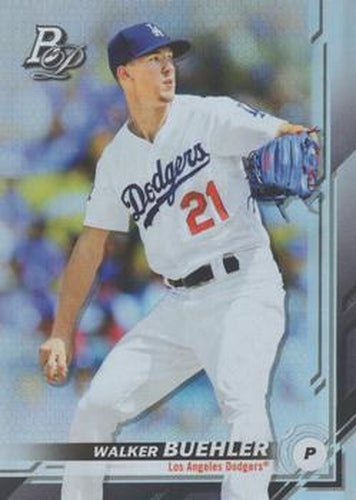 #35 Walker Buehler - Los Angeles Dodgers - 2019 Bowman Platinum Baseball