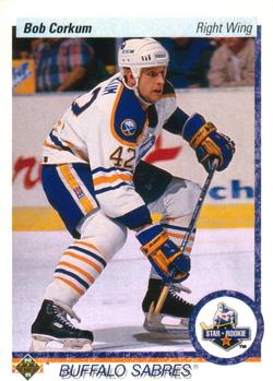 #35 Bob Corkum - Buffalo Sabres - 1990-91 Upper Deck Hockey