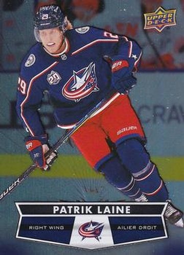 #35 Patrik Laine - Columbus Blue Jackets - 2021-22 Upper Deck Tim Hortons Hockey