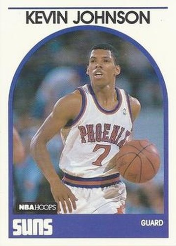 #35 Kevin Johnson - Phoenix Suns - 1989-90 Hoops Basketball