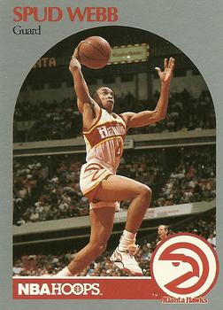 #35 Spud Webb - Atlanta Hawks - 1990-91 Hoops Basketball