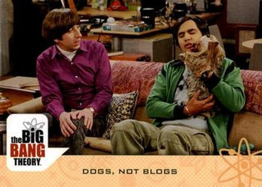 #35 Dogs, not Blogs - 2016 Cryptozoic The Big Bang Theory Seasons 6 & 7