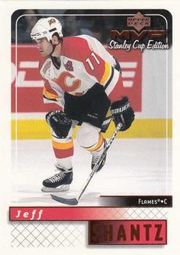 #35 Jeff Shantz - Calgary Flames - 1999-00 Upper Deck MVP Stanley Cup Edition Hockey