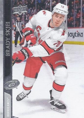 #35 Brady Skjei - Carolina Hurricanes - 2020-21 Upper Deck Hockey