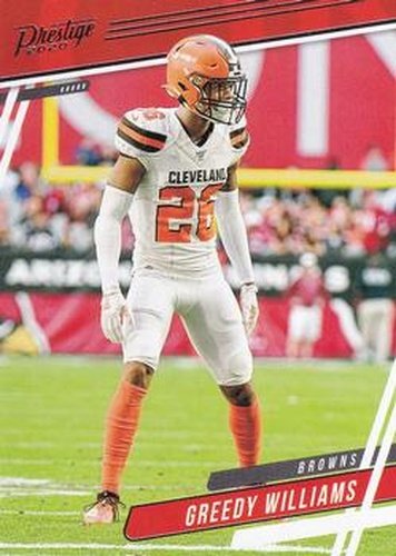 #35 Greedy Williams - Cleveland Browns - 2020 Panini Prestige Football