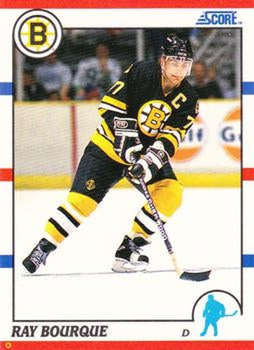 #35 Ray Bourque - Boston Bruins - 1990-91 Score Hottest and Rising Stars Hockey
