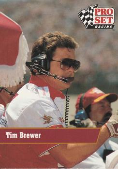 #35 Tim Brewer - Junior Johnson & Associates - 1991 Pro Set Racing