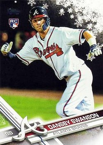 #HMW35 Dansby Swanson - Atlanta Braves - 2017 Topps Holiday Baseball
