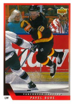 #35 Pavel Bure - Vancouver Canucks - 1993-94 Upper Deck Hockey