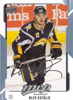 #35 Ales Kotalik - Buffalo Sabres - 2008-09 Upper Deck MVP Hockey