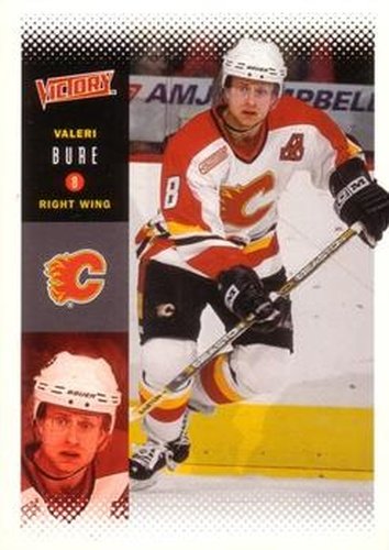 #35 Valeri Bure - Calgary Flames - 2000-01 Upper Deck Victory Hockey