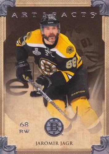 #35 Jaromir Jagr - Boston Bruins - 2013-14 Upper Deck Artifacts Hockey