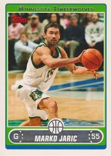 #35 Marko Jaric - Minnesota Timberwolves - 2006-07 Topps Basketball
