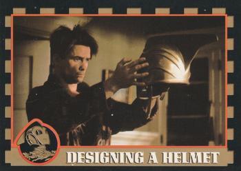 #35 Designing a Helmet - 1991 Topps The Rocketeer