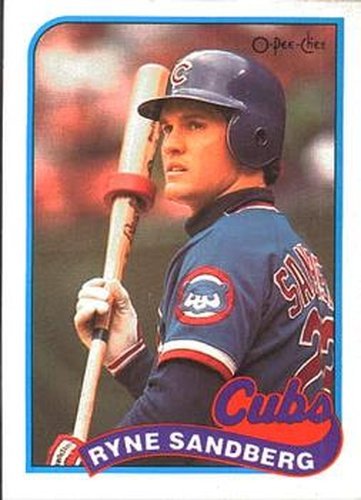 #360 Ryne Sandberg - Chicago Cubs - 1989 O-Pee-Chee Baseball