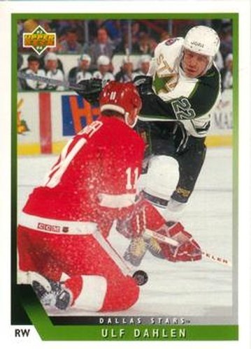 #360 Ulf Dahlen - Dallas Stars - 1993-94 Upper Deck Hockey
