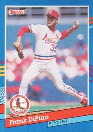 #360 Frank DiPino - St. Louis Cardinals - 1991 Donruss Baseball