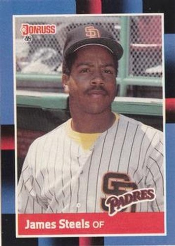 #360 James Steels - San Diego Padres - 1988 Donruss Baseball